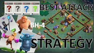 BEST ATTACK STRATEGY BUILDER HALL 4-3 STAR ATTACKS (CLASH OF CLANS BUILDER BASE)