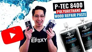 CHILL EPOXY&trade; - WOOD REPAIR PASTE  - The P-TEC 8400&trade; filler by Polymeres Technologies