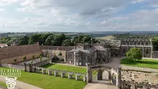 🚁✨ Aerial Footage of Auckland Castle & Walled Gardens | Bishop Auckland&rsquo;s Historic Gem 🏰🌿