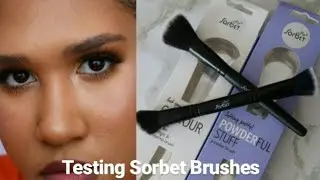 TESTING SORBET BRUSHES, CLICKS | South African YouTuber