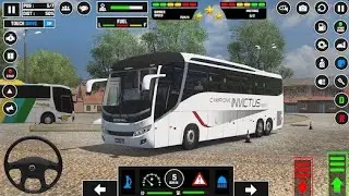 Bus Simulator Modern Bus Drive Android Gameplay || Offroad Bus Simulator Game