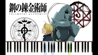 Fullmetal Alchemist - Lapis Philosophorum [Piano Tutorial] //Synthesia