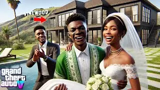 😍WOW! 😍Franklin's African Cousin New Family Mansion-GTA 5 Real Life Mod Remastered Season 2