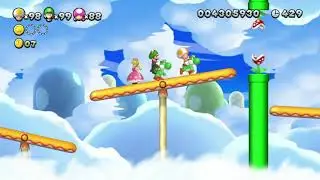 Floating Blocks in the Sky | New Super Mario Bros U Deluxe #13