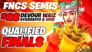 QUALIFYING FOR FNCS FINALS 🏆 w/ AyarBaffo & Voidd