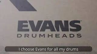 Changing old drumhead for Evans EMAD Heavyweight 22