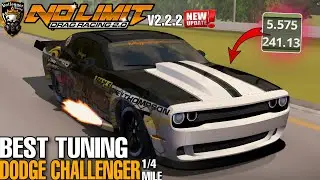 Fastest Dodge Challenger SRT Tuning 5.5 second on 1/4 Mile no limit drag racing 2 V2.2.2