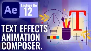 Курс After Effects для начинающих &mdash; создание текстовых эффектов и анимации.