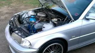 E46 bmw with ford v8 5.0