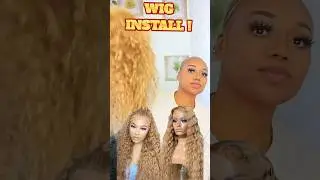 Flawless 613 Blonde Deep Wave Wig Transformation 💛 | HD Lace Melt Install 🔥