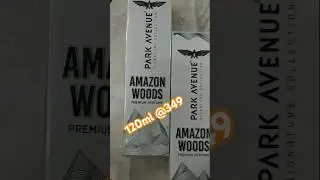 Amazon woods perfume ❤️❤️ #tomoghnachandra #perfume #newlaunch #parkavenue #fragrance #scent #itzy