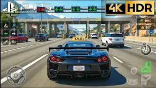 City Taxi Simulator 3D Realistic Gameplay (4K 60 FPS) #gameplay #cartaxi #cargames #games #android 