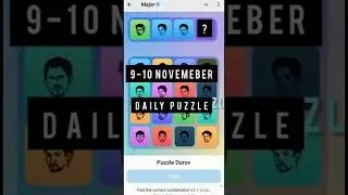 9-10 November Durov's Puzzle MAJOR #major
