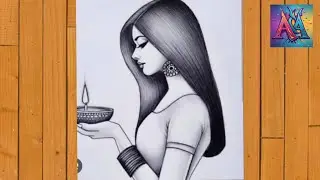 How to draw happy diwali sketch#drawingtutorial #viralvideo #subscribe#IndianCulture#pencil drawing
