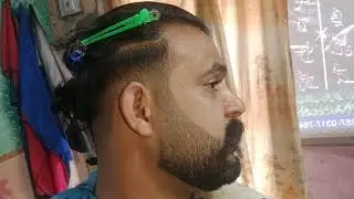 Low Fade + Beard Shape Up | Clean & Sharp Haircut  / Men&rsquo;s Modern Haircut/ Modern Fade & Beard Style