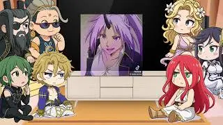 Record of ragnarok Gods react to rimuru tempest | slime | Gacha life