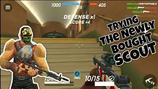 Guns of Boom: Trying The Newly Bought Scout | Scout Gameplay