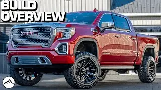 BUILD OVERVIEW: Lifted 2019 GMC Sierra 1500 | 6 Inch Rough Country Lift | 22x12 Fuel Blitz Wheels