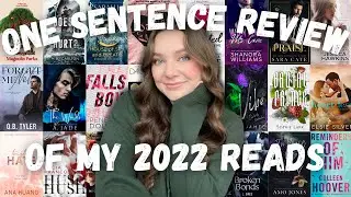 One Sentence Review of the 203 Books I Read in 2022🎊