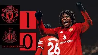 🚨 PATRICK DORGU BULLET GOAL ON MAN UTD VS NEWCASTLE UTD