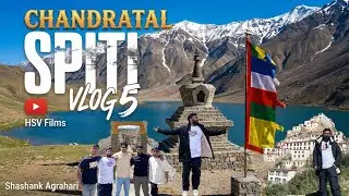 🌌 Chandratal Lake Night Stay ✨ | Kaza to Chandratal | Music, Stars & Magic | Spiti Vlog Ep 5