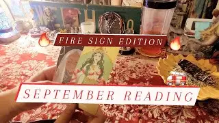 SEPTEMBER COLLECTIVE READING 🔥 Fire Signs Edition 🚒 Aries, Leo, Sagittarius 👩&zwj;🚒🧯👨&zwj;🚒
