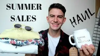 SUMMER SALES HAUL 2018 | ZARA, TOPMAN, NEWLOOK MEN