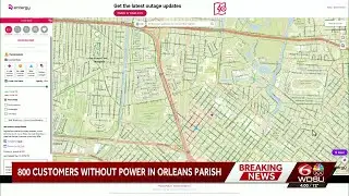 Entergy reports power outage in Mid-City