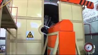 CS 3000 shuttle rotomolding machine in egypt