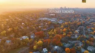 💖Fall Colors at North York, Toronto | Canada (4K)