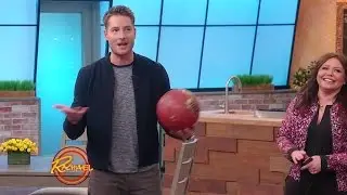 Watch Justin Hartley Play Hoops and Perform Dares