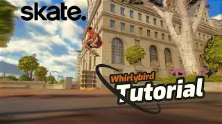 Whirlybird Tutorial In The New Skate. (Bam Margera Special Trick) - Flatground Mastery