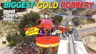 DJADAM & ALL CRIMINAL BROTHER GOLD ROBBERY 🤑 || FREE FIRE, GTA 5