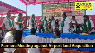 Farmers against Airport Land acquisition 
