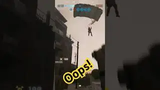 #oops situation in #battlefield6gameplay #bf6stream #parachute