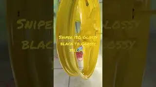 sniper 50 mags. black 5o yellow&hearts;️🤙&hearts;️ #trending #mcpaintshop #color  #raiders #motorcycle