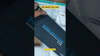 Unboxing New HDMI Splitter 1X8 Port || Tech Gadget Unboxing Splitter #technology #gadgets #computer