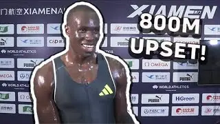 World Champion Marco Arop UPSET In Men's 800m At Xiamen Diamond League