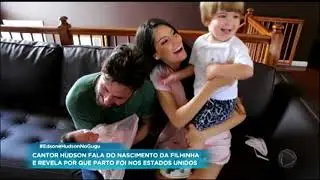 Hudson fala do casamento e explica por que a filha nasceu nos EUA