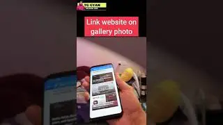 Link Websites on Gallery photo / capture any website and save your gallery / tggyan #shorts