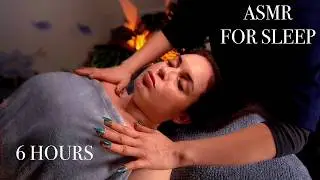 6 Hours ASMR for Sleep, Soft Brushing, Back Scratching & Gentle Massage