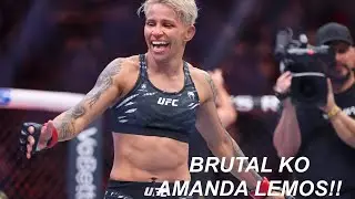 KO BRASILEIRO!!🇧🇷🇧🇷 AMANDA LEMOS  || Div. 16 UFC 5