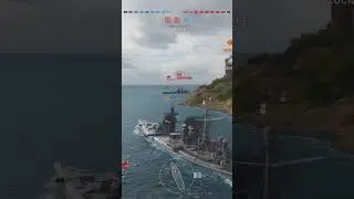 Scarlett Thunder Devastating Strike | World of Warships Legends #Shorts,#ps5,#WoWsL,#devstrike