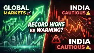 Today Market Update 🔥 Wall Street Hits Records | Big Signal for Nifty & Sensex?