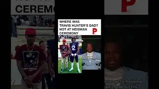 Travis Hunter Dad #college #heisman #ncaa #travishunter #shorts