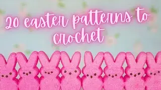 Easter crochet pattern round up