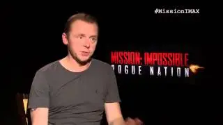 Simon Pegg on Tom Cruise's Stunts