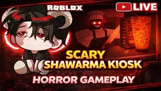 AKU MENCOBA MENJADI PENJUAL SHAWARMA TAPI..... ROBLOX SCARY SHAWARMA KIOSK