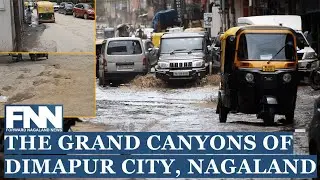 A TOUR OF THE DEPLORABLE ROAD CONDITIONS OF DIMAPUR CITY