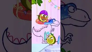 Dinosaur came to life! - Giant Dino Story for Kids